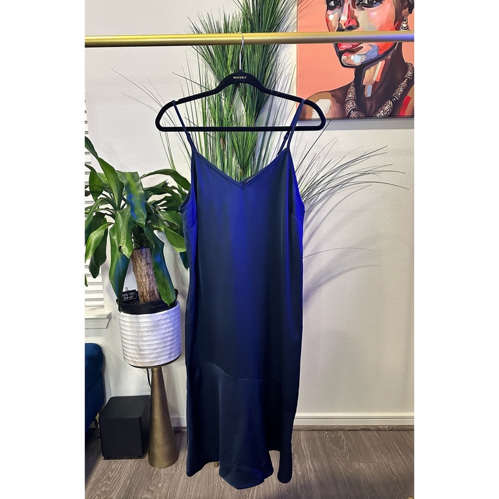 Sam Edelman Satin Slip Dress - Size 8 - Picture 3 of 9